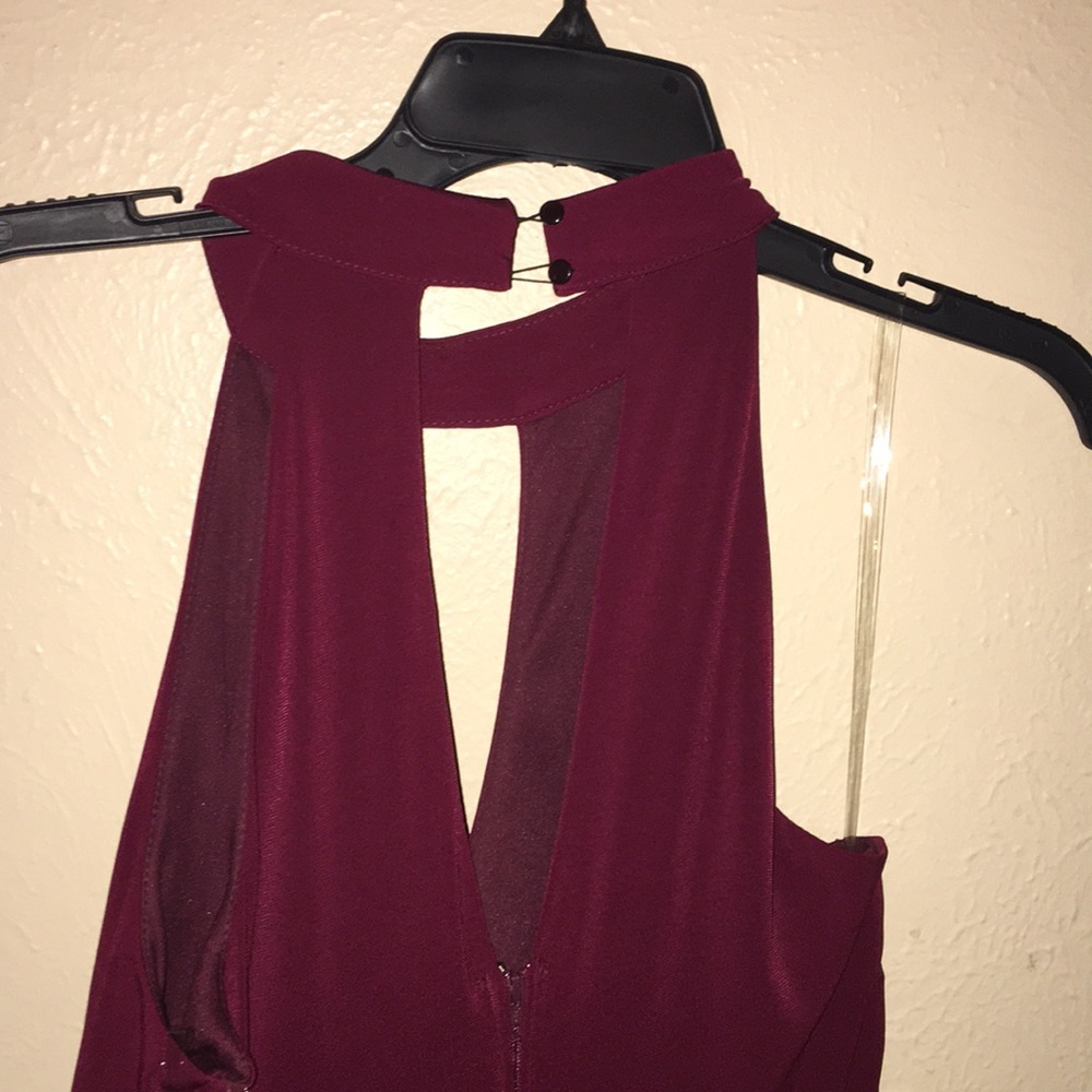 Red jumpsuit - Picture 6 of 8